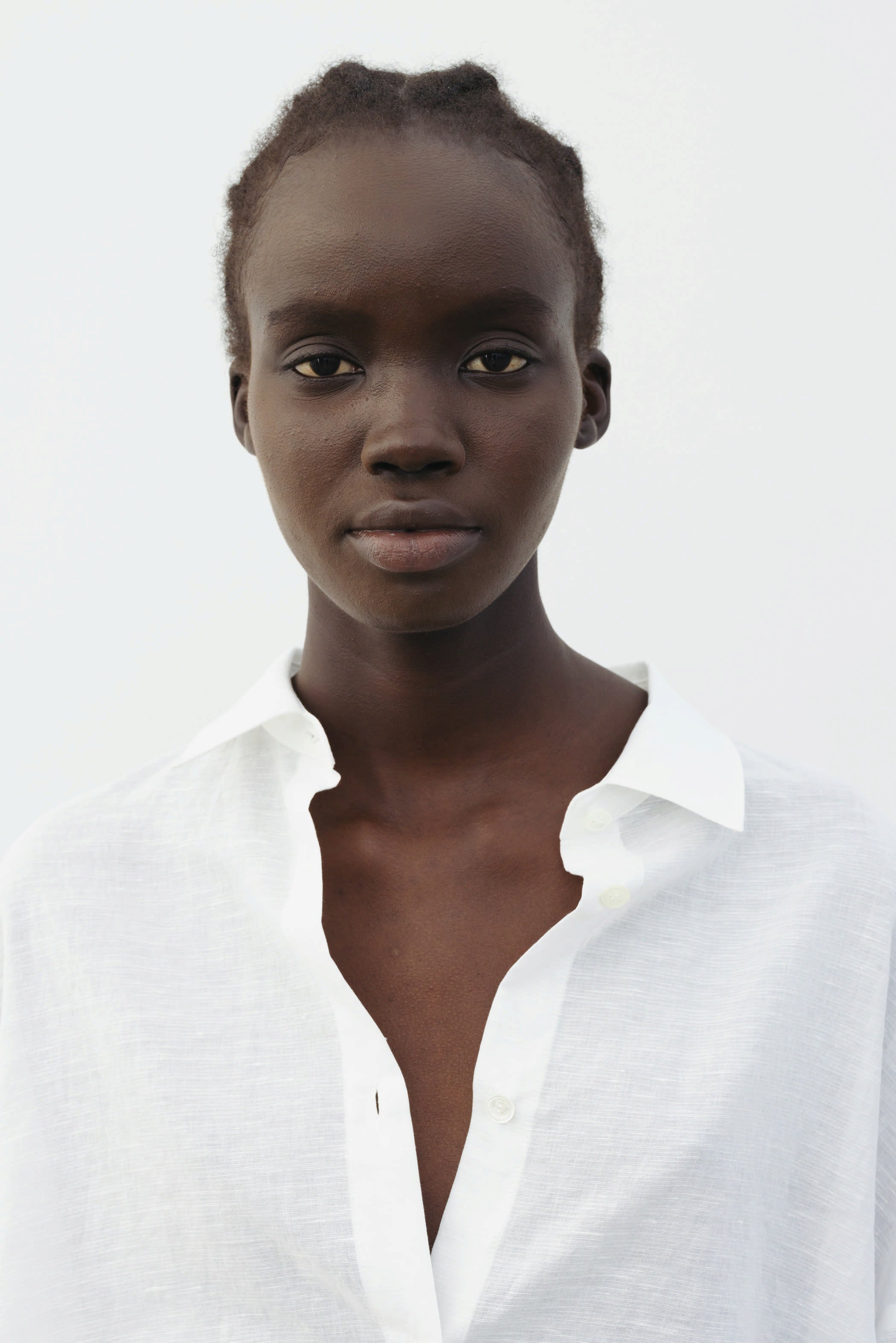 The Loom Long Sleeve Linen Shirt White - SKULPT Dublin