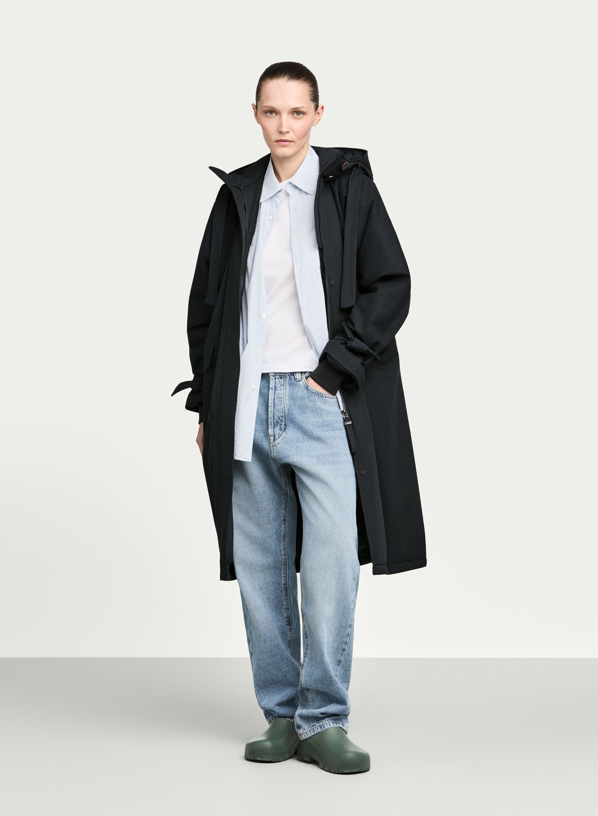 G-Lab Full Length Shell Puffer in Dark Navy - SKULPT Dublin