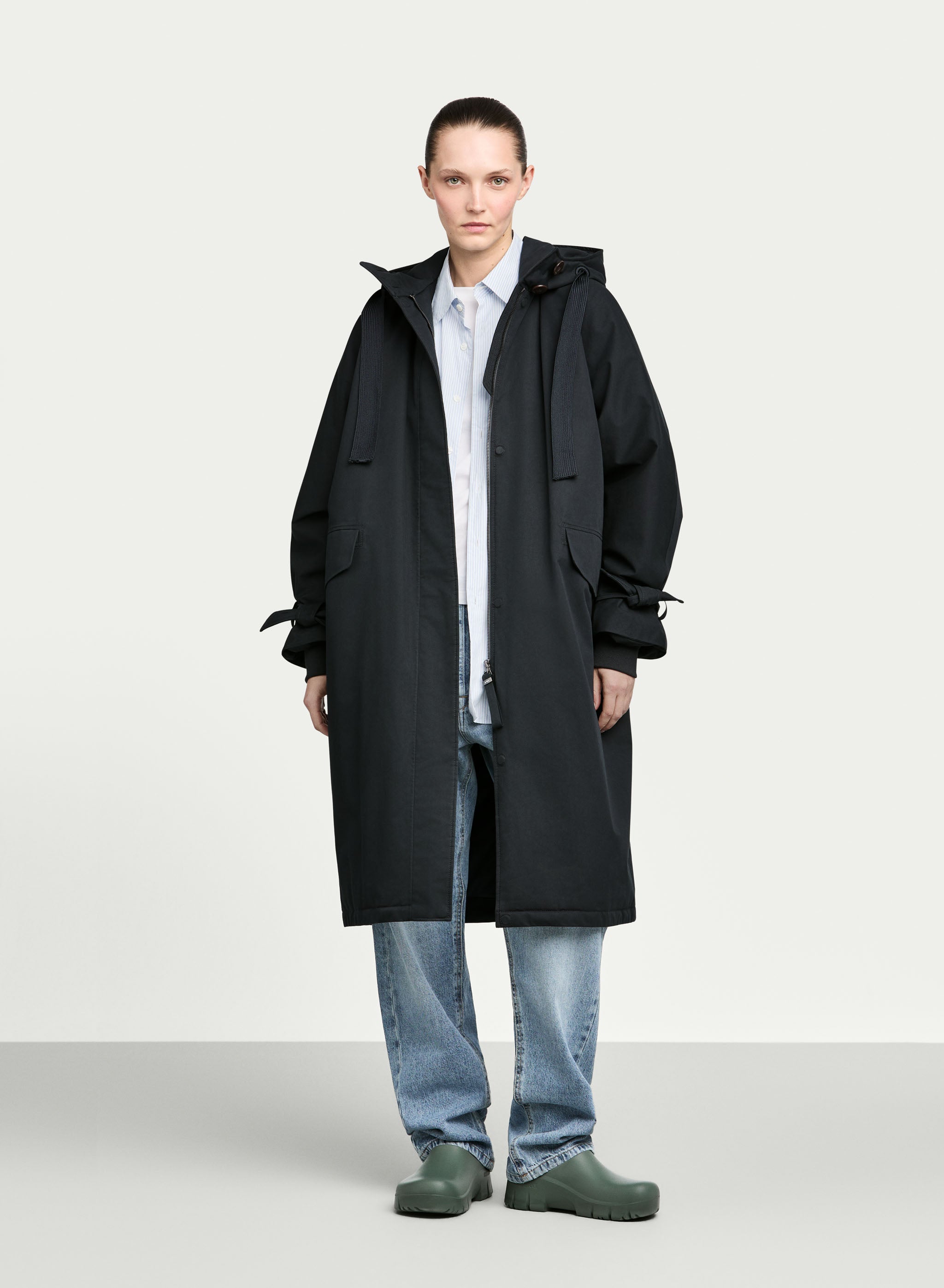 G-Lab Full Length Shell Puffer in Dark Navy - SKULPT Dublin