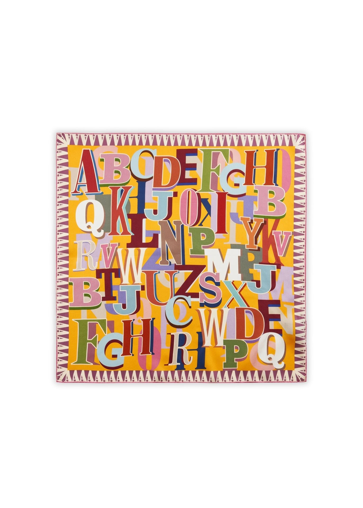Codello Small Silk Scarf ABC - SKULPT Dublin