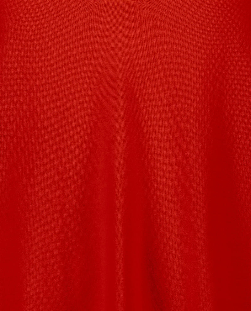 Allude V Jumper in Chili - SKULPT Dublin