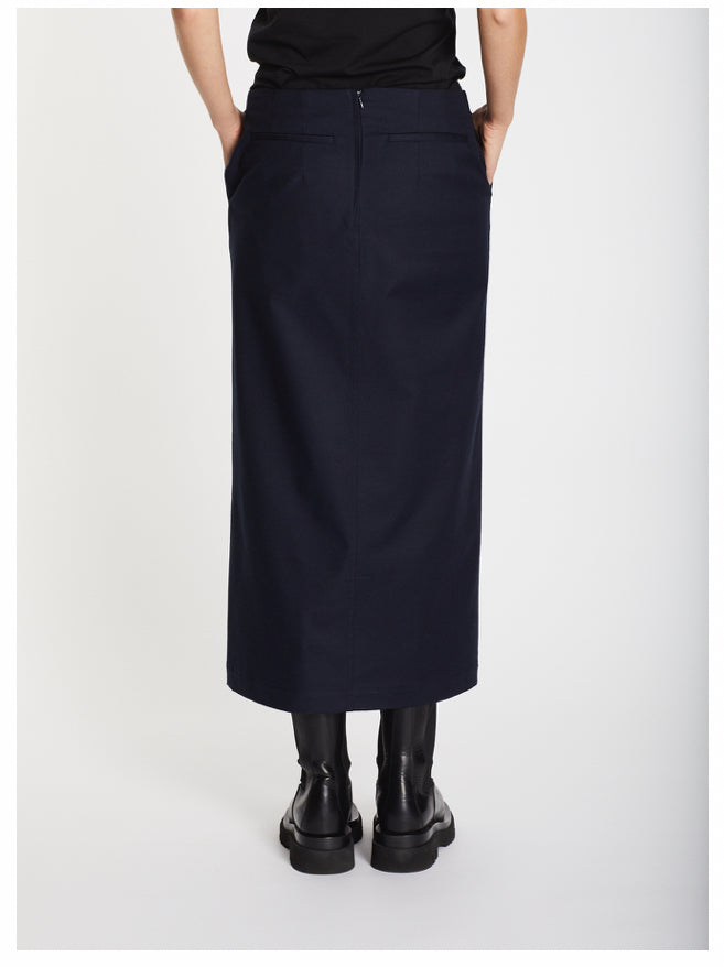 Lis Lareida Logan Skirt in Navy - SKULPT Dublin
