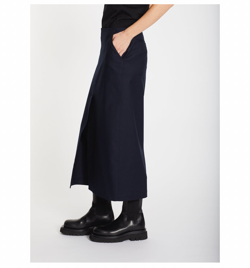 Lis Lareida Logan Skirt in Navy - SKULPT Dublin
