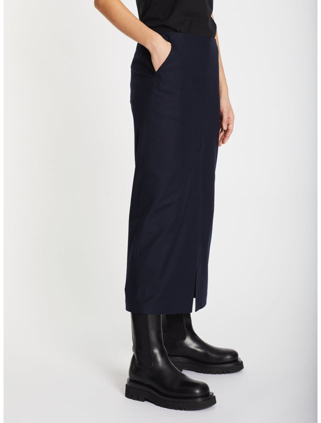 Lis Lareida Logan Skirt in Navy - SKULPT Dublin