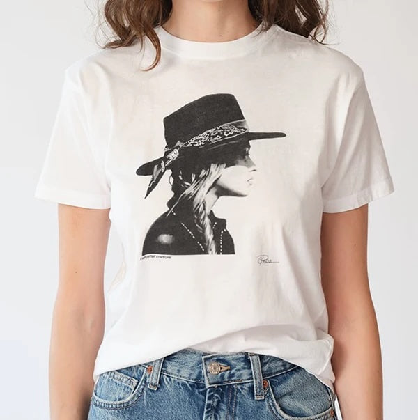 CPress Studio Imposter Short Sleeve Tee in Worn White - SKULPT Dublin
