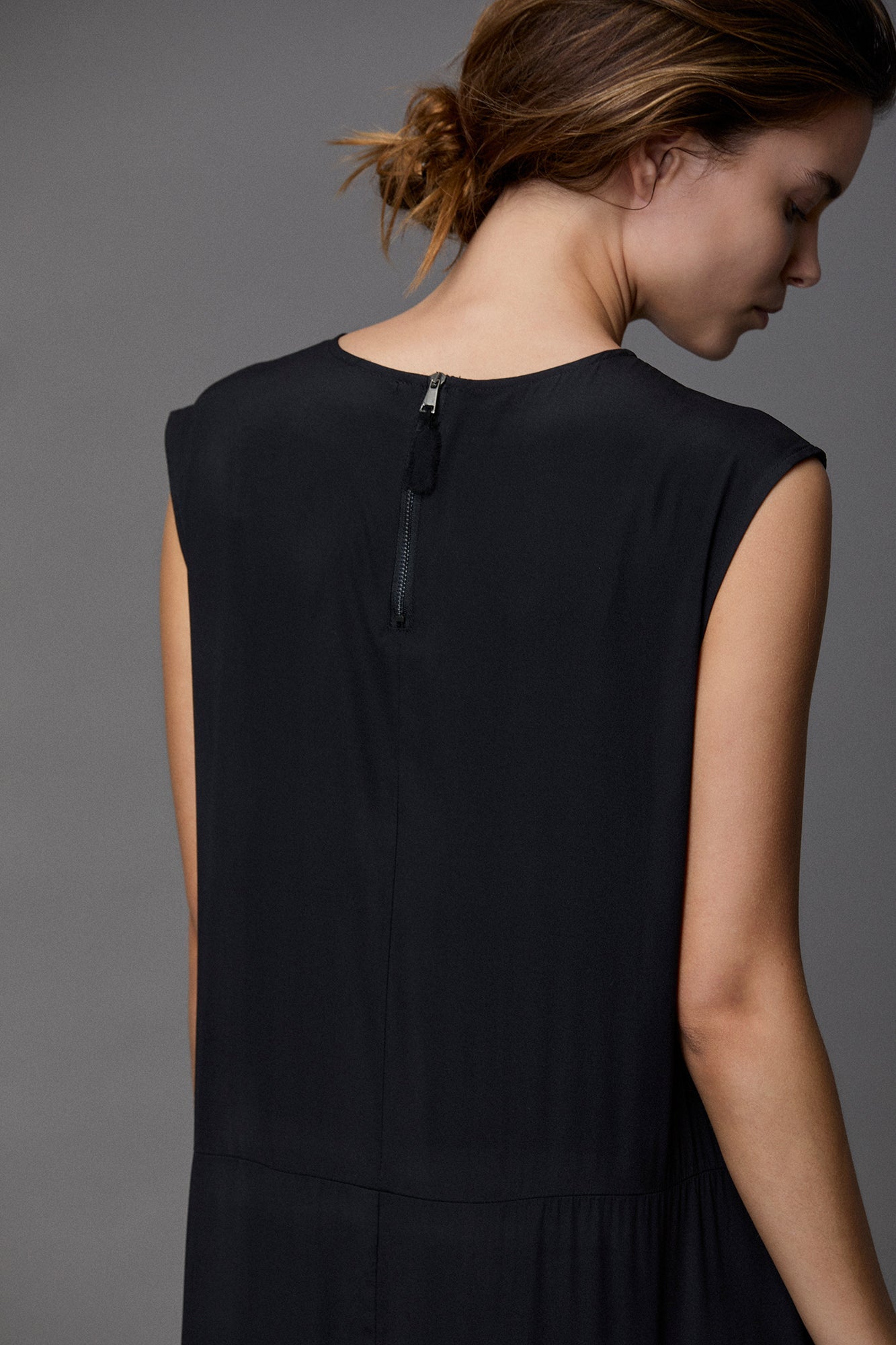 Kristensen du Nord Silk Dress in Black - SKULPT Dublin