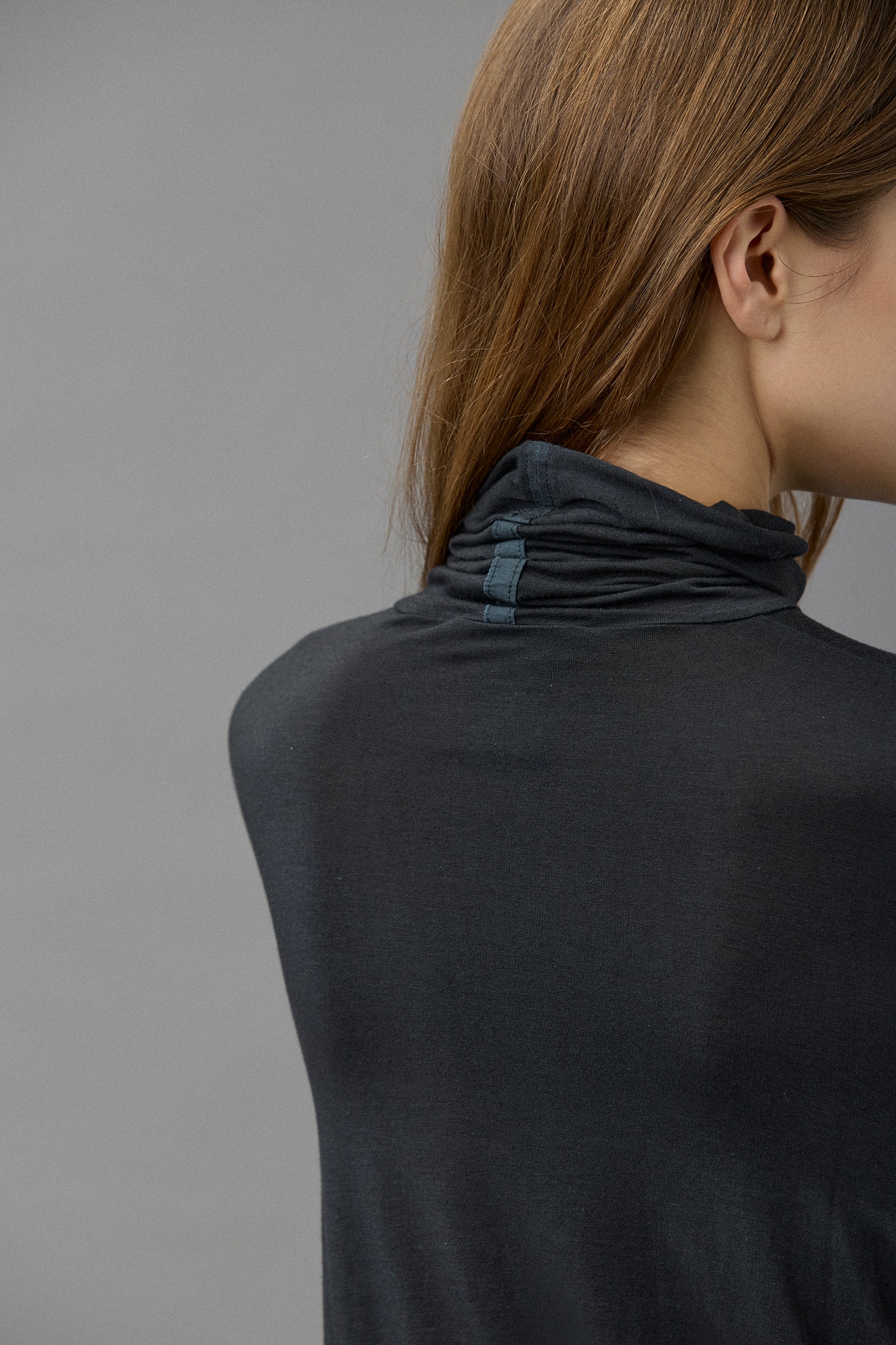 KristenseN Du Nord Long Sleeve Polo Top in Natural - SKULPT Dublin