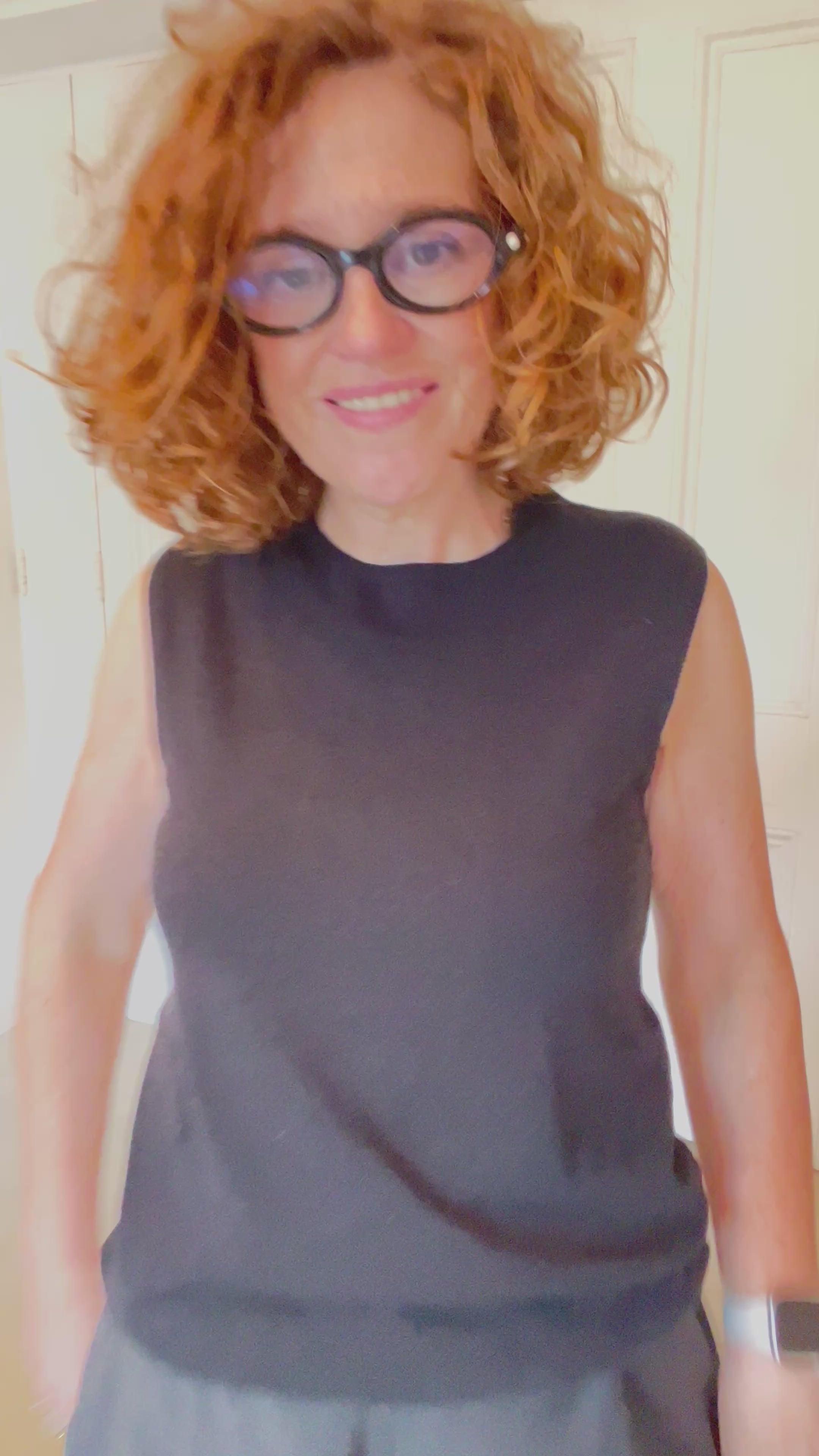 ApuntoB Silk Sleeveless Top in Black - SKULPT Dublin