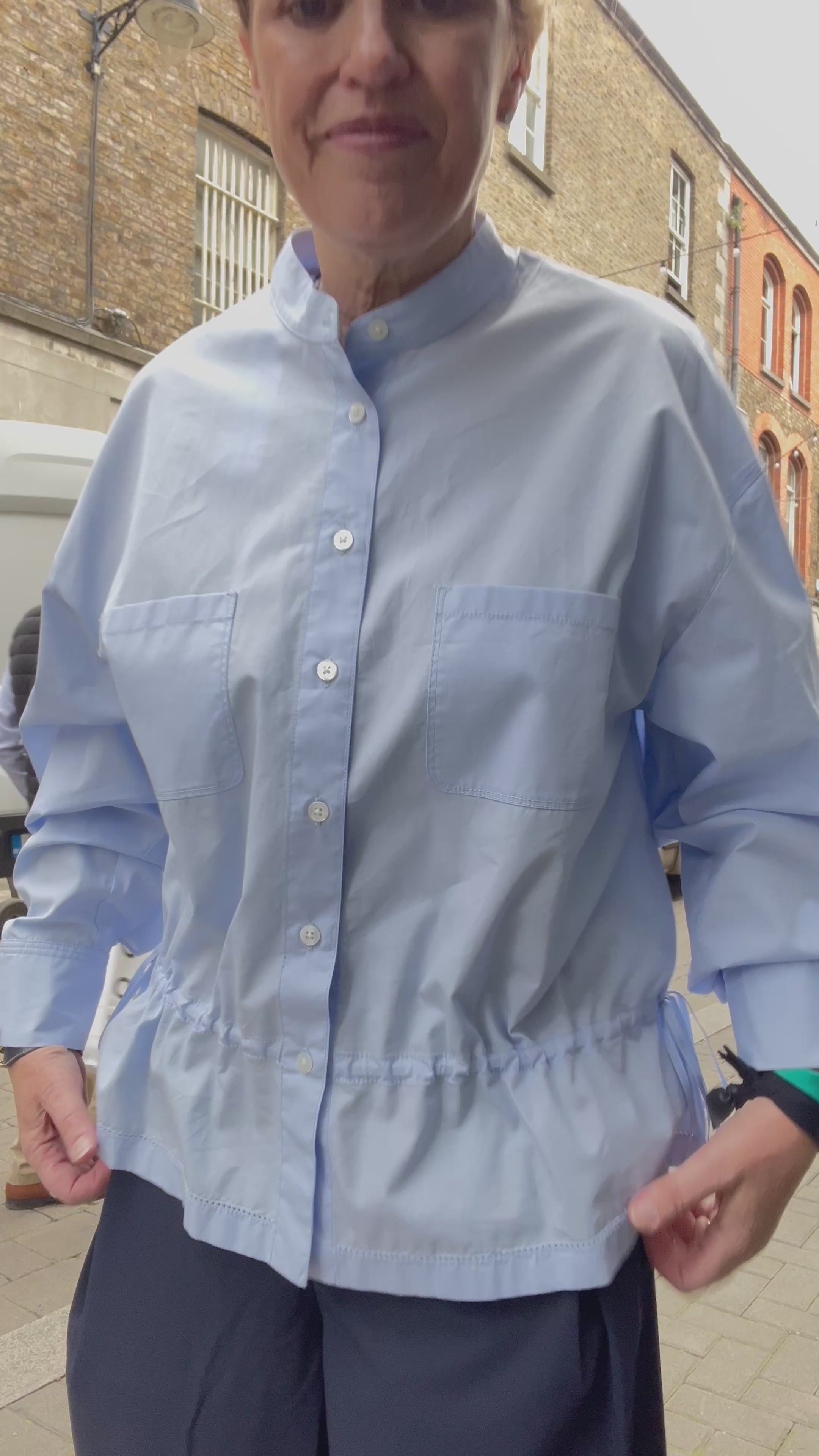 HIGH Everyday Couture Ulf Shirt in Blue - SKULPT Dublin