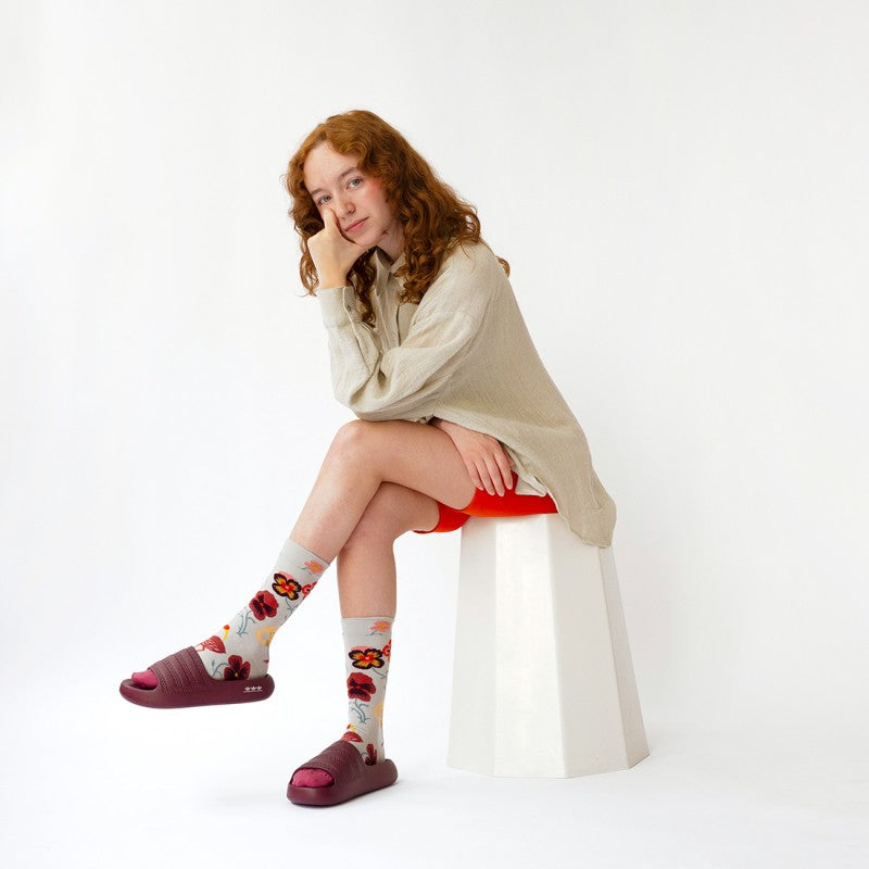 Bonne Maison Socks - Various Colours Patterned - SKULPT Dublin