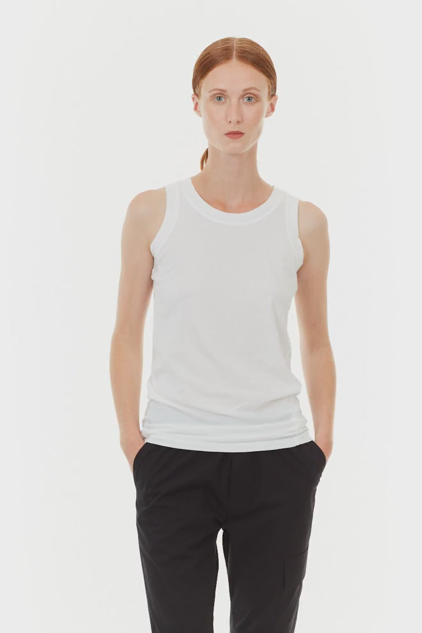 Lis Lareida Franc Tank Top White - SKULPT Dublin