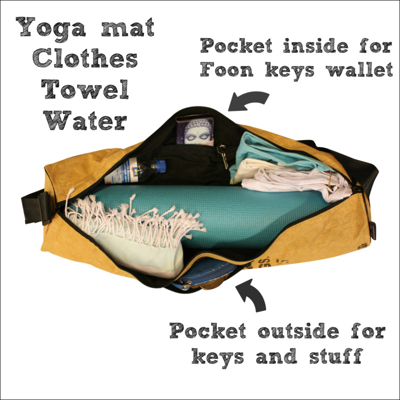 Jade BlooM RagBag Yoga Bag - SKULPT Dublin