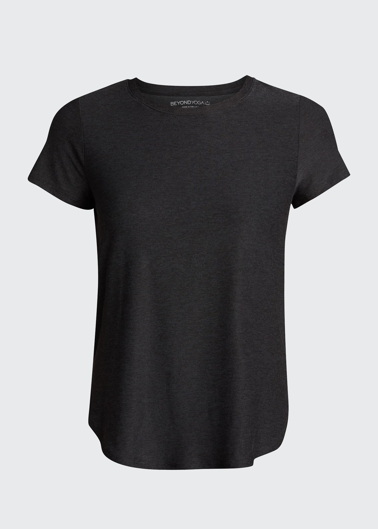 Beyond Yoga Short Sleeve Tee in Darkest Night - SKULPT Dublin