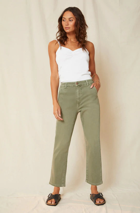 AMO Denim Easy Trouser - Surplus - SKULPT Dublin