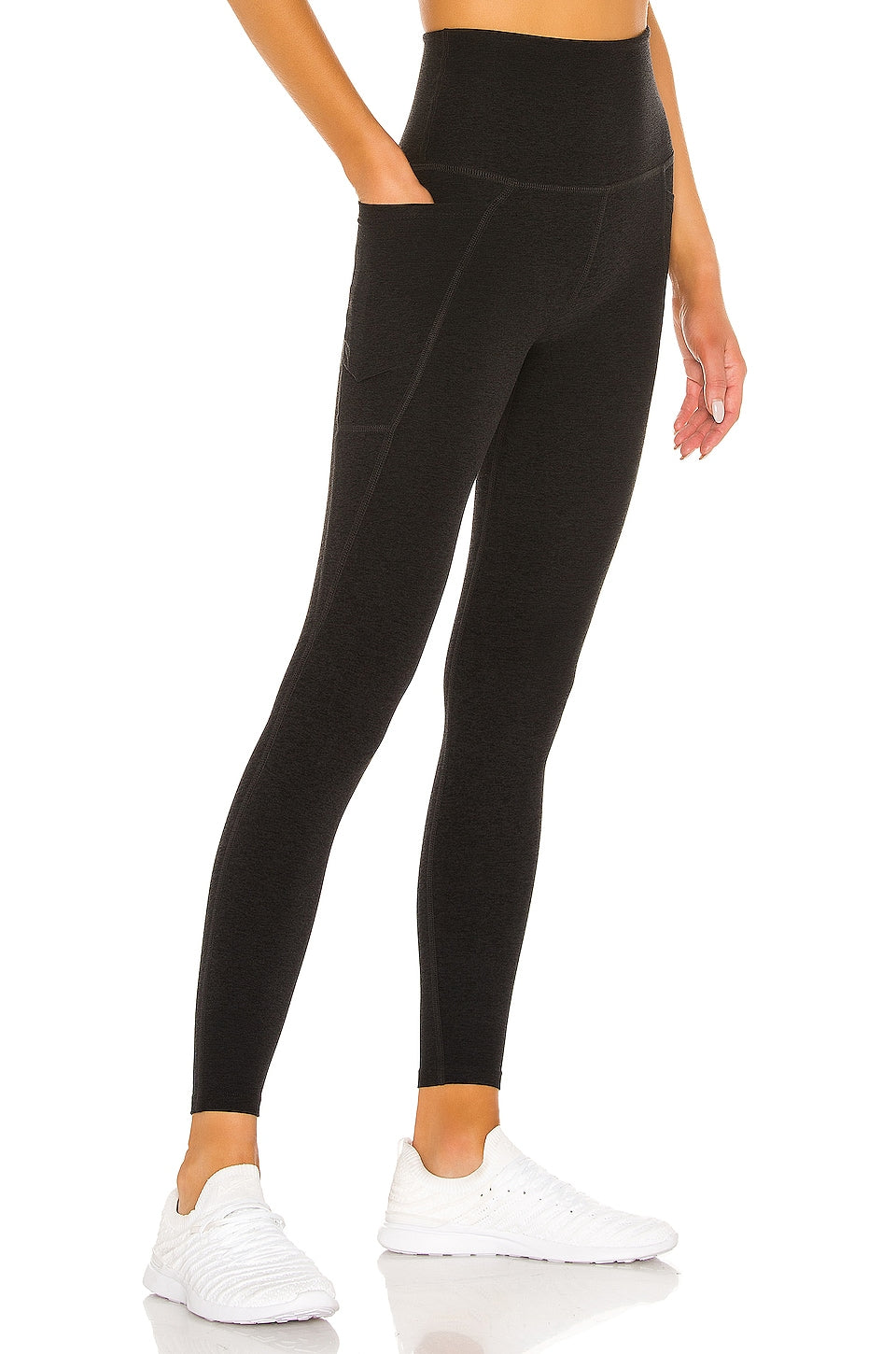 Beyond Yoga Out of Pocket High Waist Legging in Darkest Night - SKULPT Dublin
