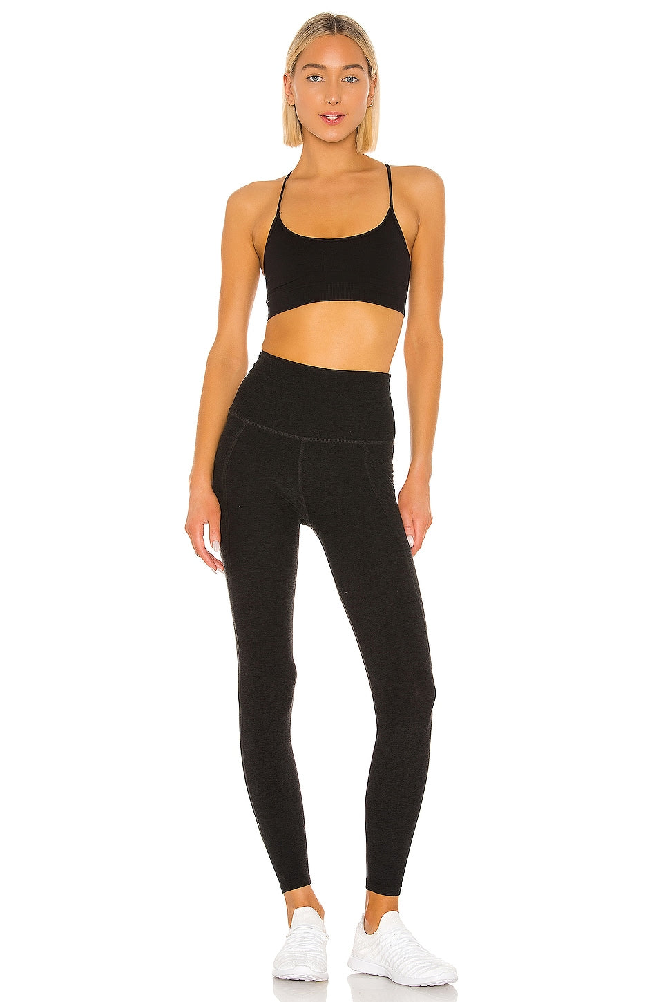 Beyond Yoga Out of Pocket High Waist Legging in Darkest Night - SKULPT Dublin