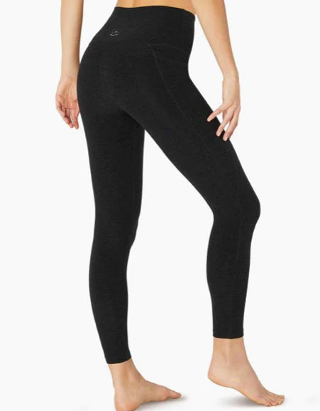 Beyond Yoga Out of Pocket High Waist Legging in Darkest Night - SKULPT Dublin