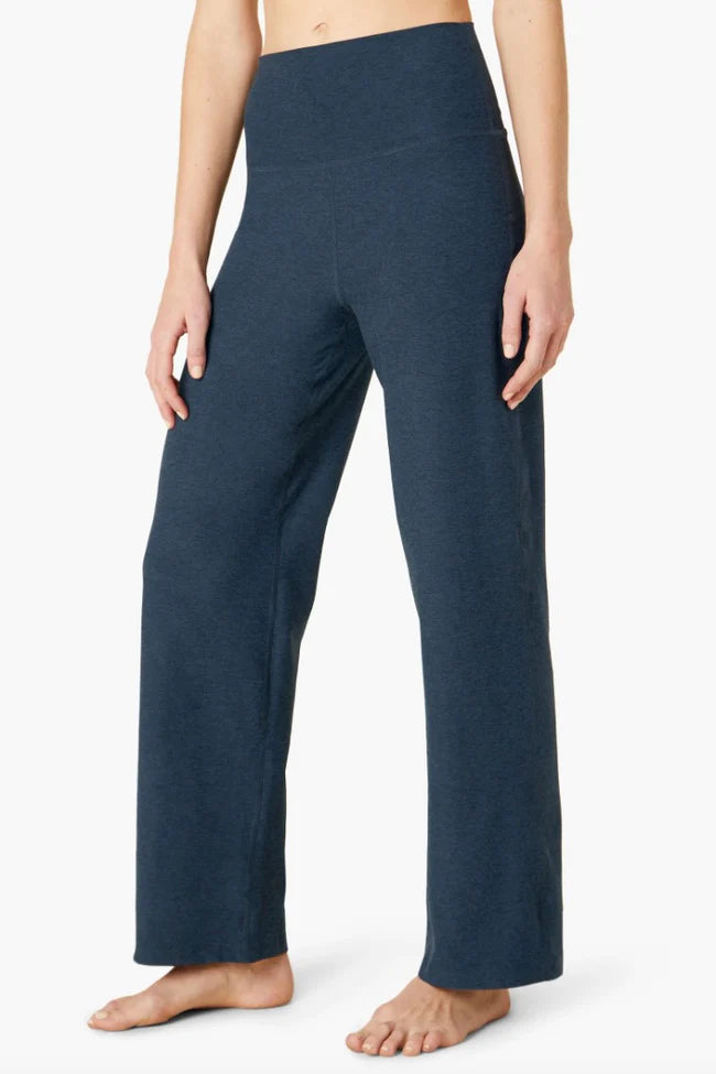 Beyond Yoga High Rise Spacedye Straight Leg in Navy - SKULPT Dublin