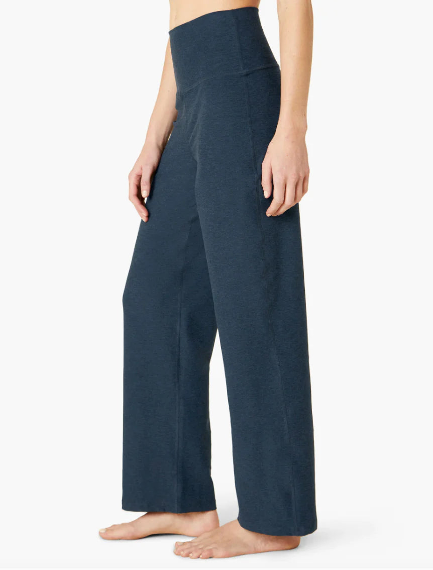 Beyond Yoga High Rise Spacedye Straight Leg in Navy - SKULPT Dublin