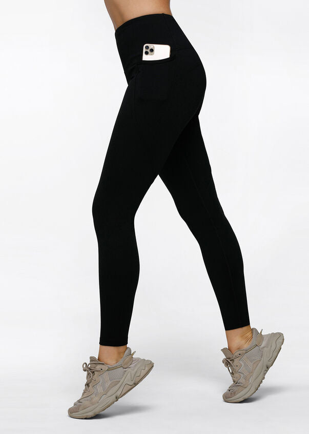 Lorna Jane - Amy Full Length Winter Thermal Legging - Black - SKULPT Dublin