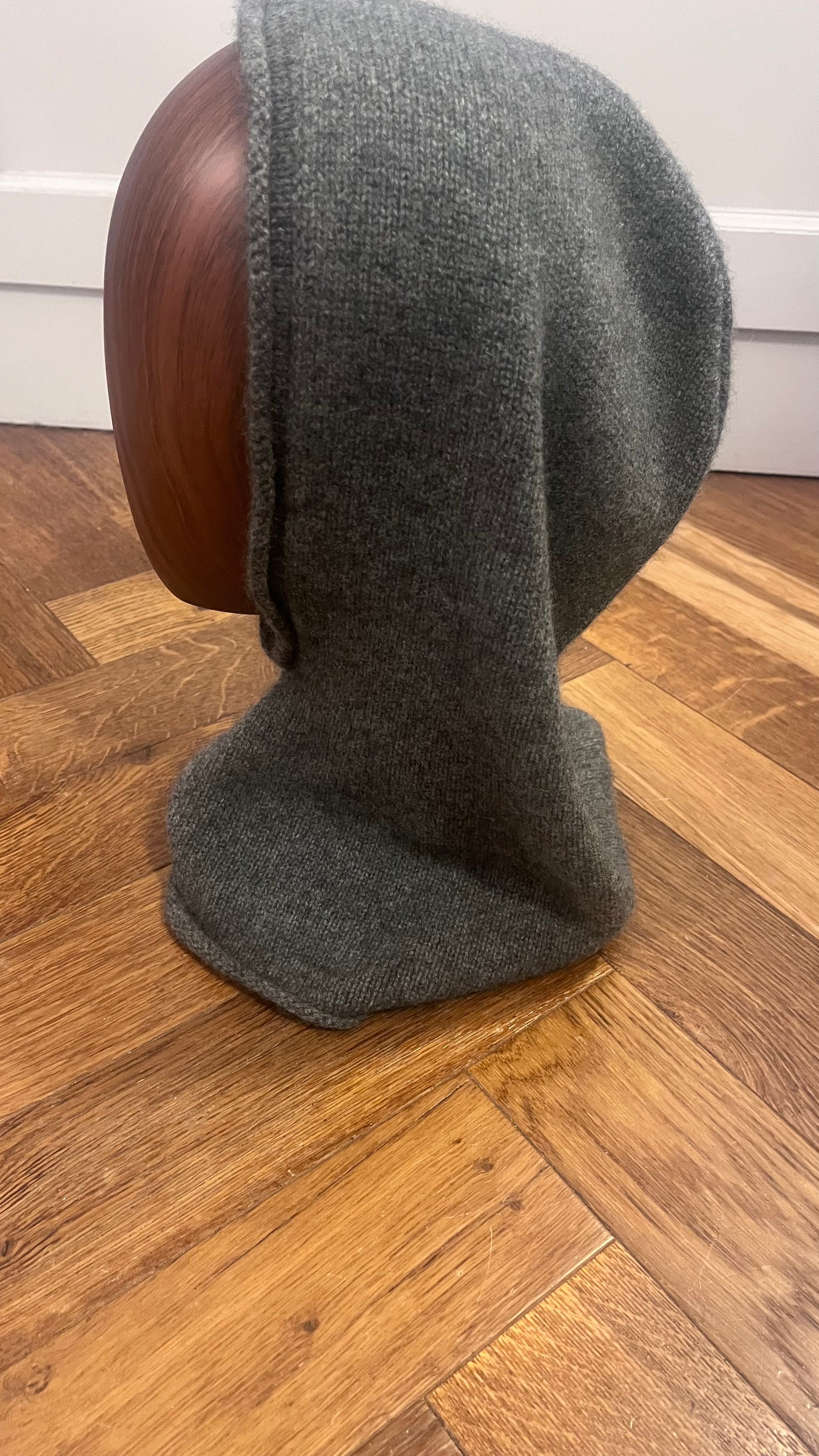 Oats & Rice Full Head Snood in Grey - SKULPT Dublin
