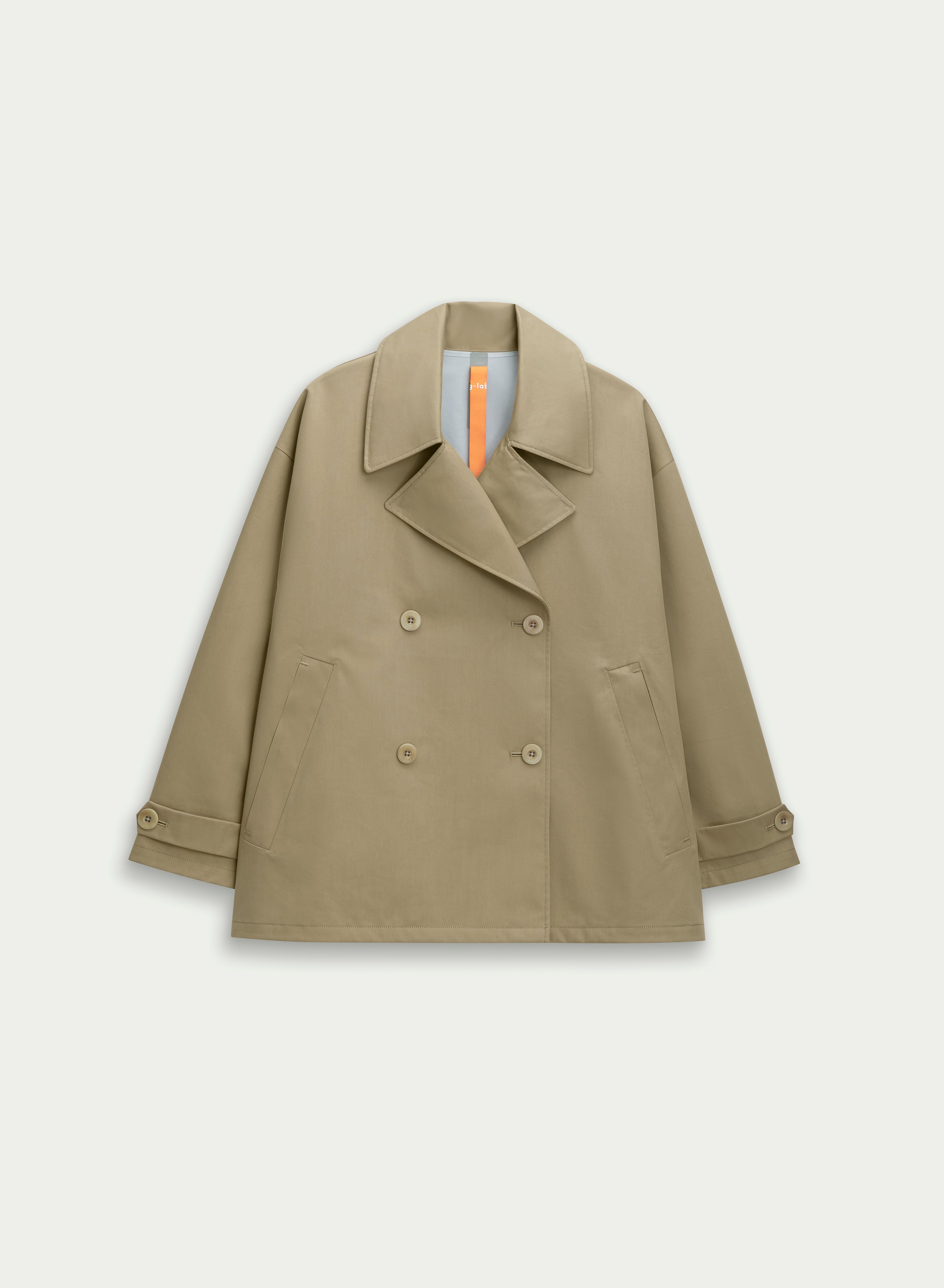 G-Lab Lightweight Trench in Dark Navy - SKULPT Dublin