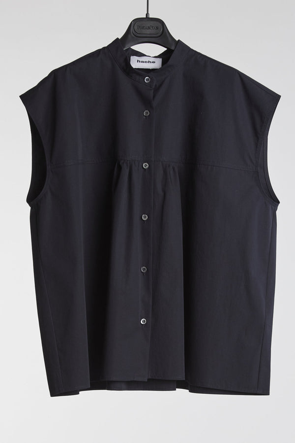 Hache Dylan Shirt in Navy - SKULPT Dublin