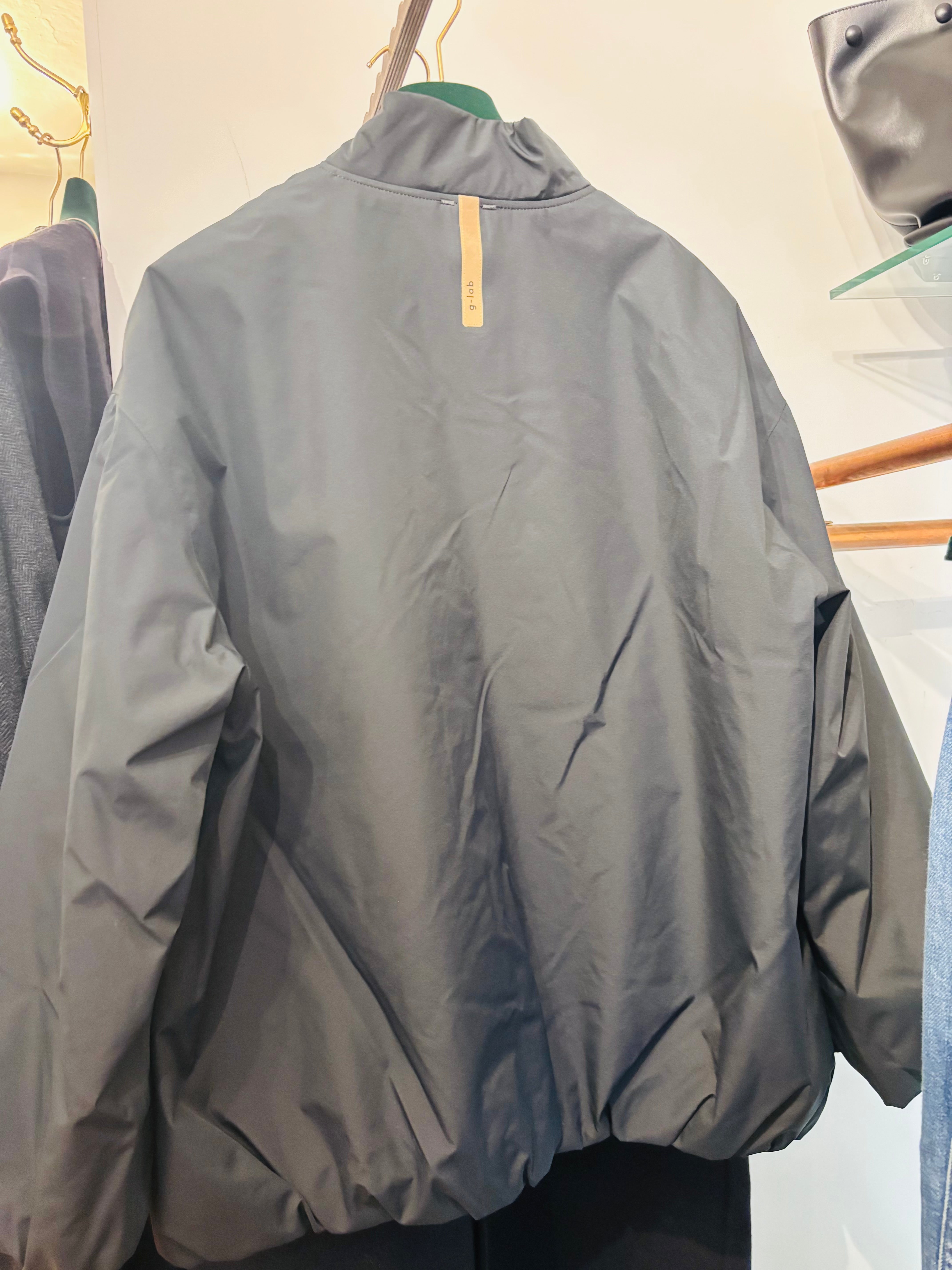 G-Lab Waterproof Bomber Jacket in Dark Navy - SKULPT Dublin