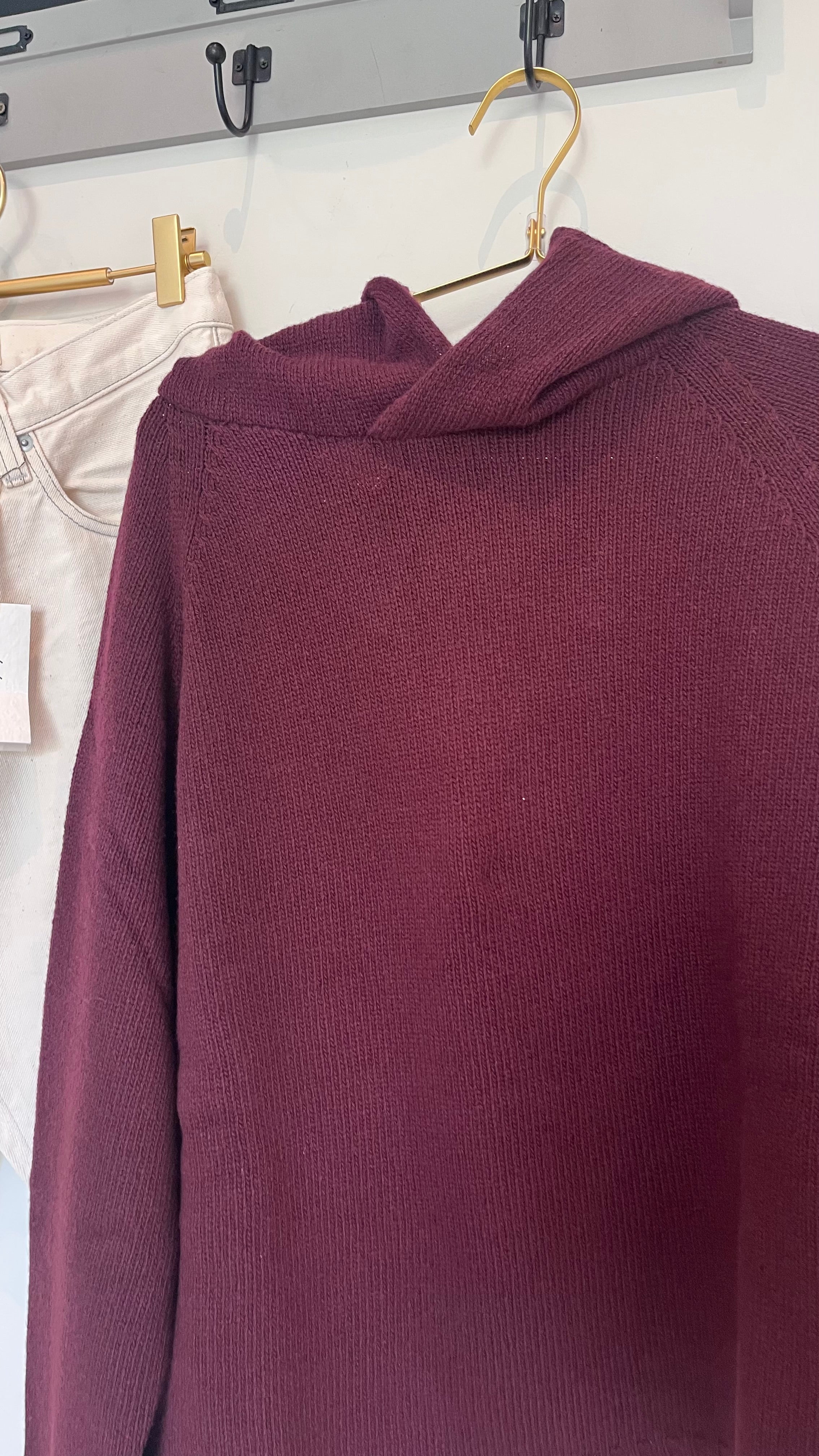 Ma'ry'ya Official Hoodie In Bordeaux - SKULPT Dublin