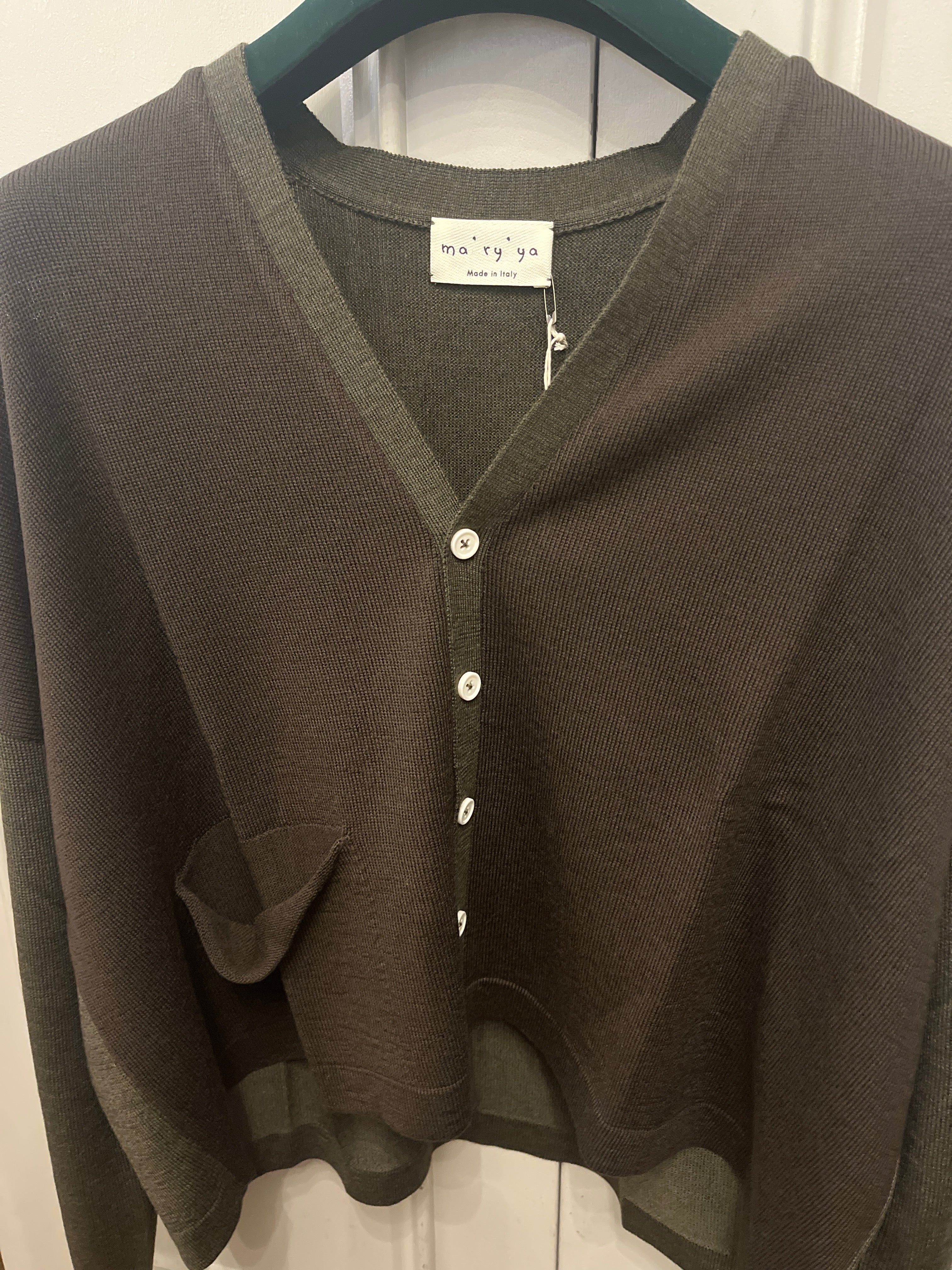 Ma'ry'ya Official Bicolour Cardigan - SKULPT Dublin