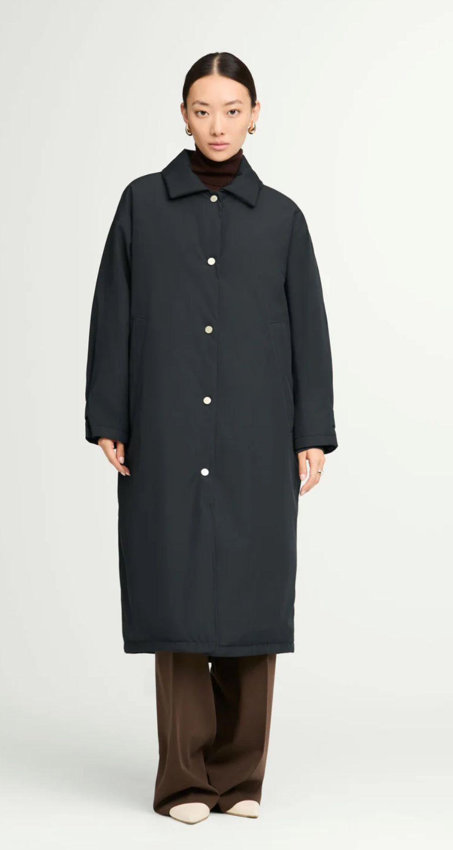 G-Lab Light Puffer Coat in Midnight - SKULPT Dublin