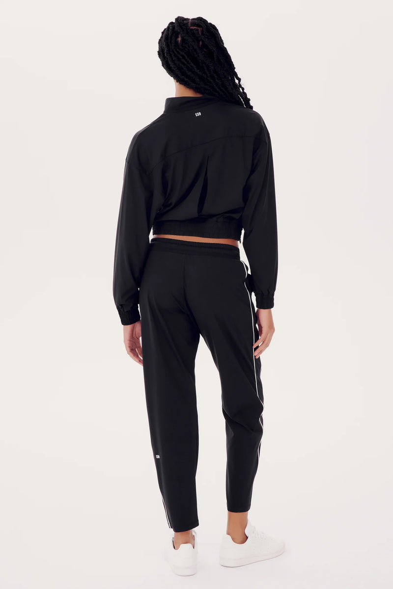 Splits59 Lucy Rigor Taper Leg Jogger Black - SKULPT Dublin