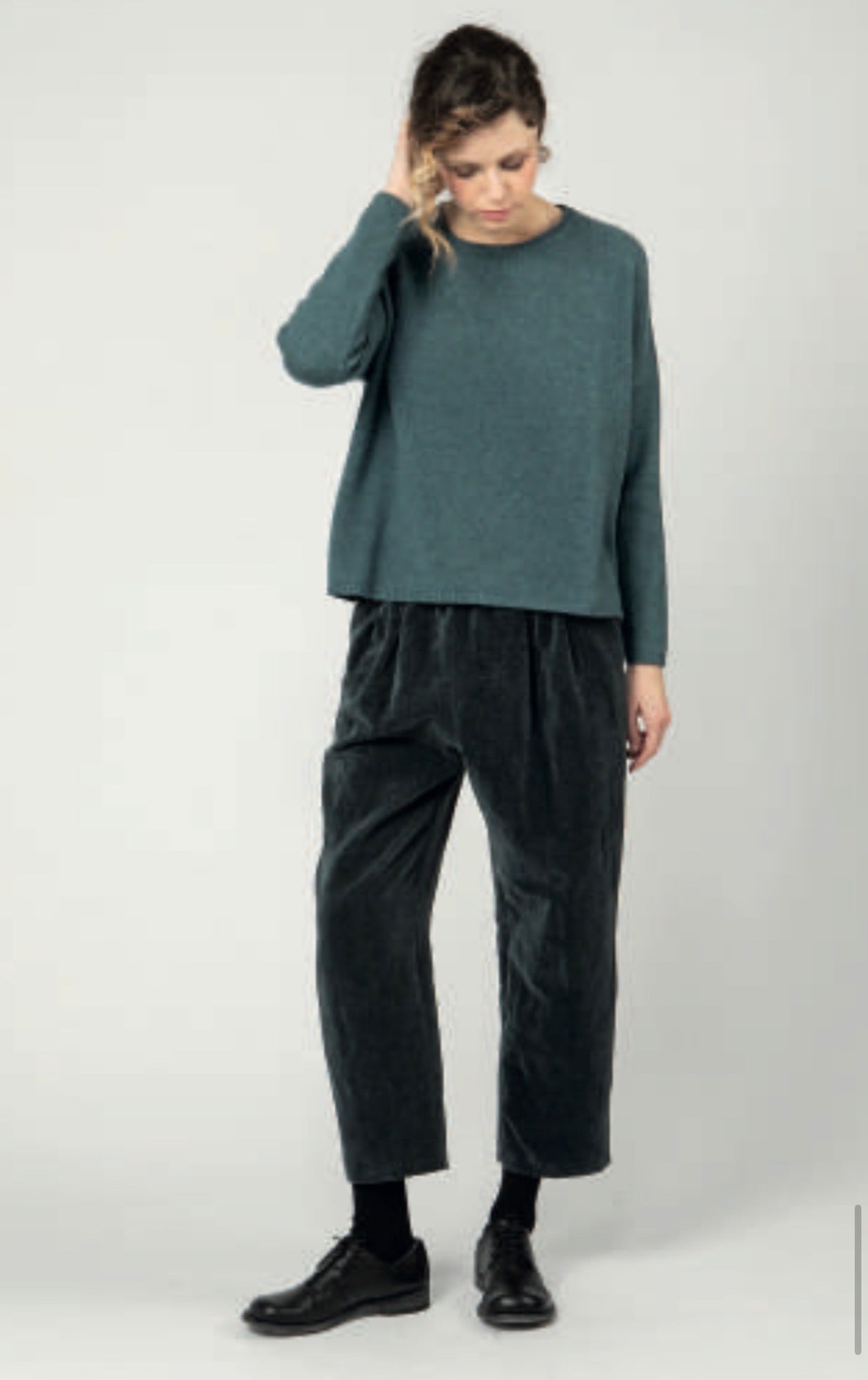 ApuntoB Jumper in Teal - SKULPT Dublin