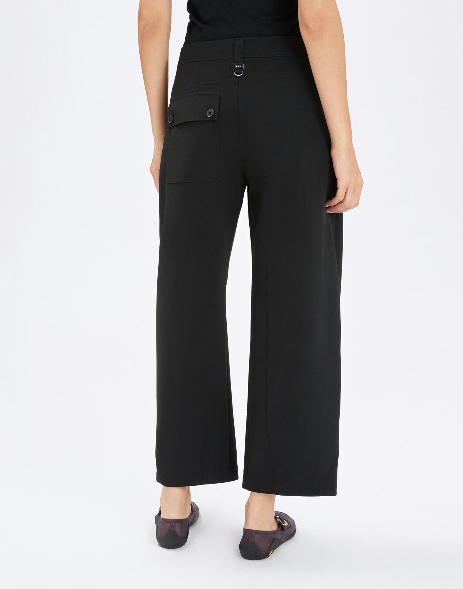 HIGH Everyday Couture Watts Trousers in Black - SKULPT Dublin
