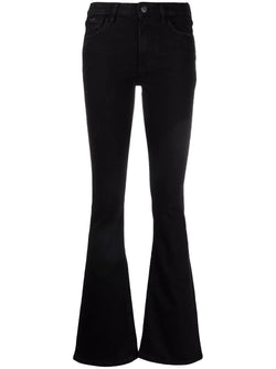 3x1 Denim Farrah Bootcut Flare Leg Jeans in Black - SKULPT Dublin