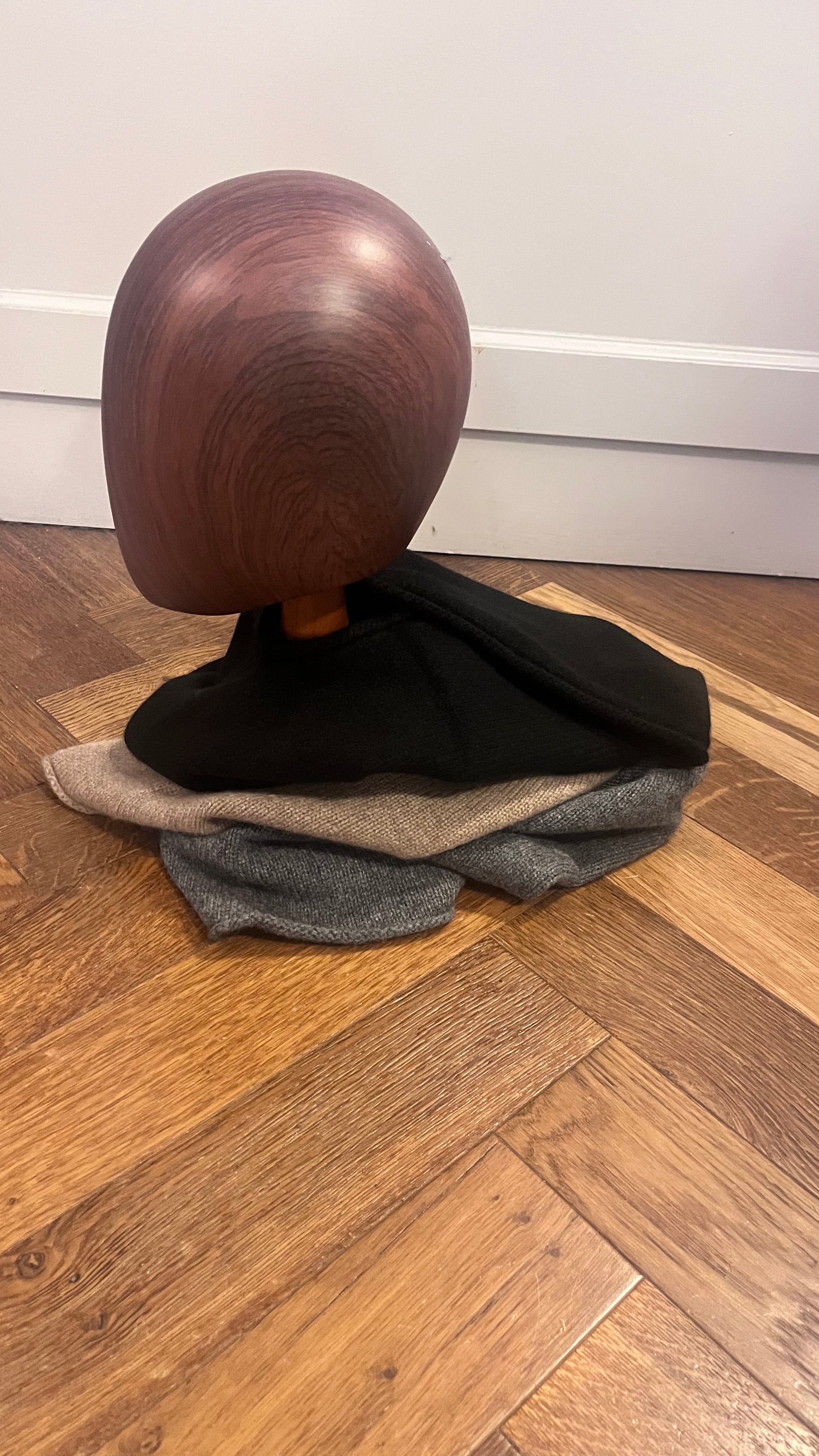 Oats & Rice Full Head Snood in Black - SKULPT Dublin