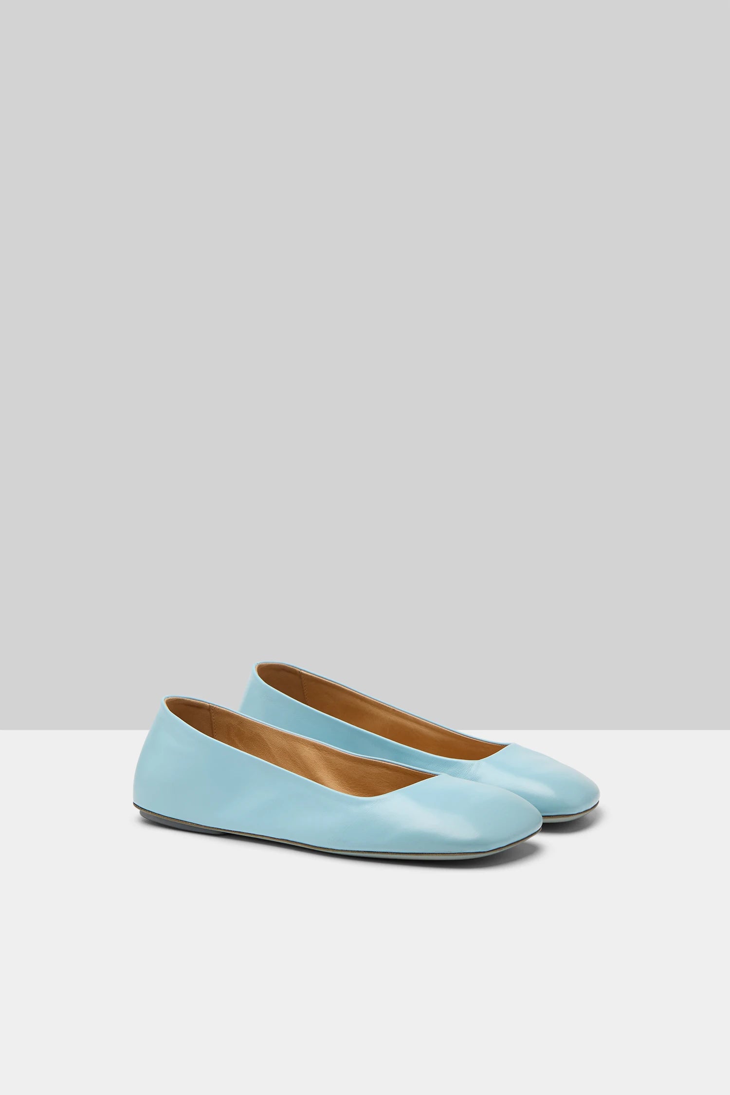 Marsell Ballerina Shoes in Baby Blue - SKULPT Dublin
