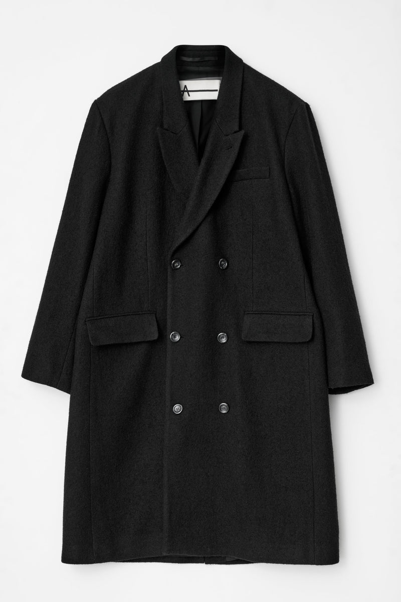 ADNYM Dapper Coat in Black Smoke - SKULPT Dublin