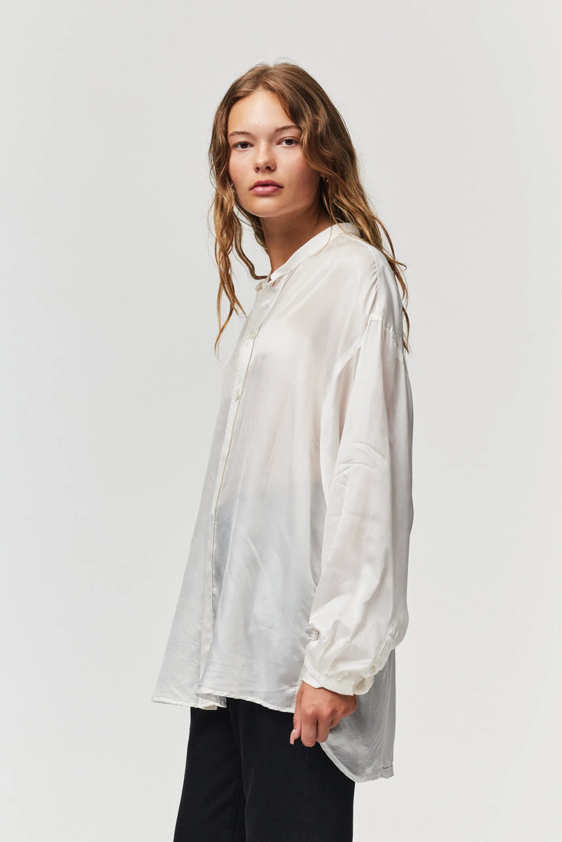 ADNYM Shirt in Off White - SKULPT Dublin