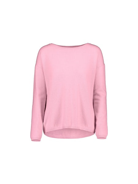 Allude Boatneck Sweater in Pink - SKULPT Dublin