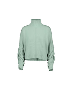 Allude Mockneck Jumper in Seafoam - SKULPT Dublin