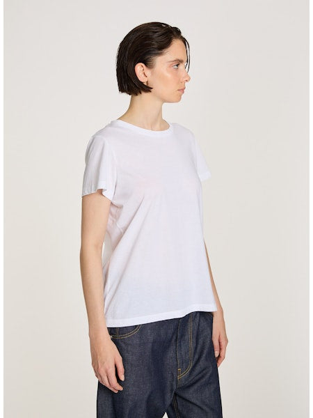 Lis Lareida Mascot Short Sleeve Tee in White - SKULPT Dublin