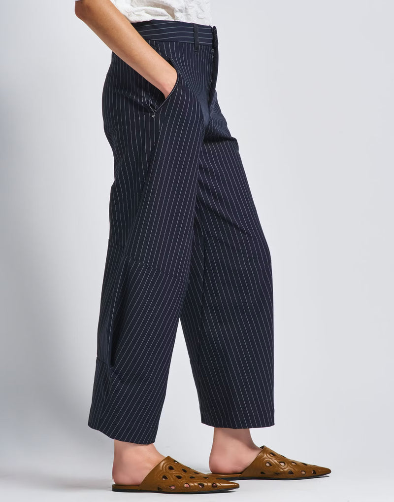 HIGH Everyday Couture Minority Trousers in Navy - SKULPT Dublin