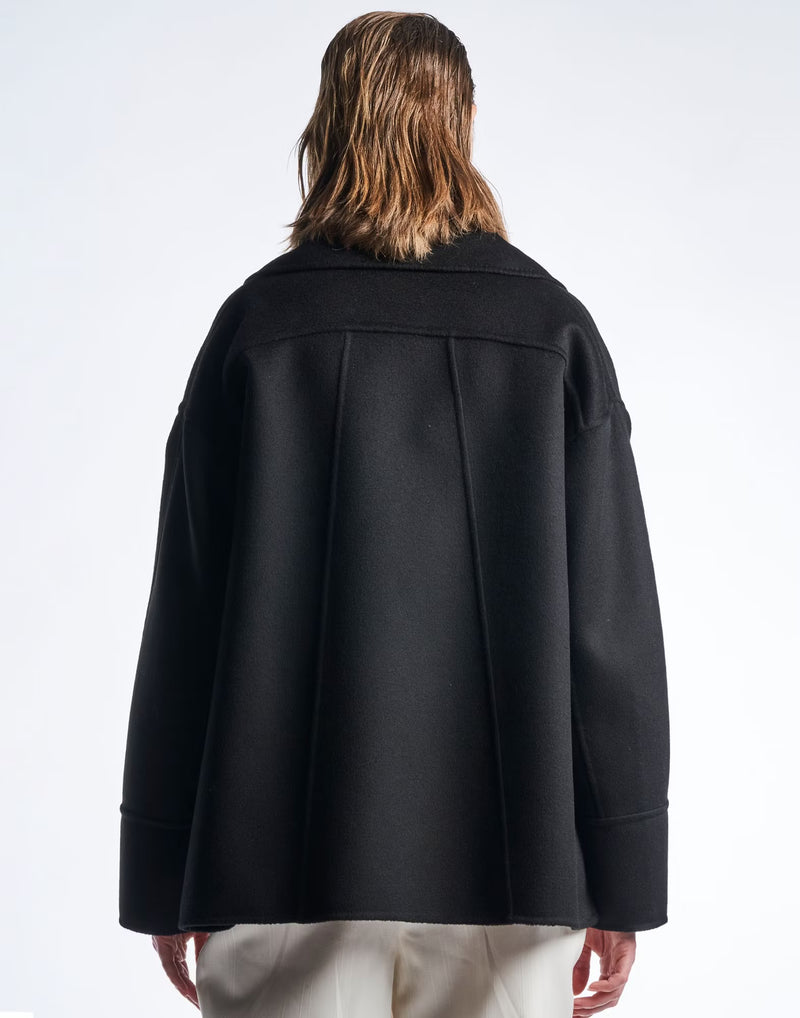 HIGH Everyday Couture Nudge Coat in Black - SKULPT Dublin