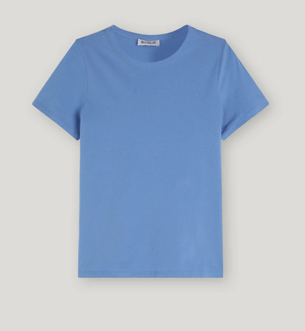 SoS Round Neck Short Sleeve Tee in Blue - SKULPT Dublin