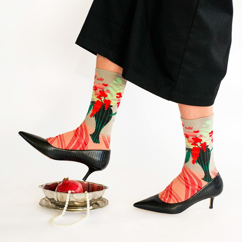 Bonne Maison Socks - Various Colours Patterned - SKULPT Dublin