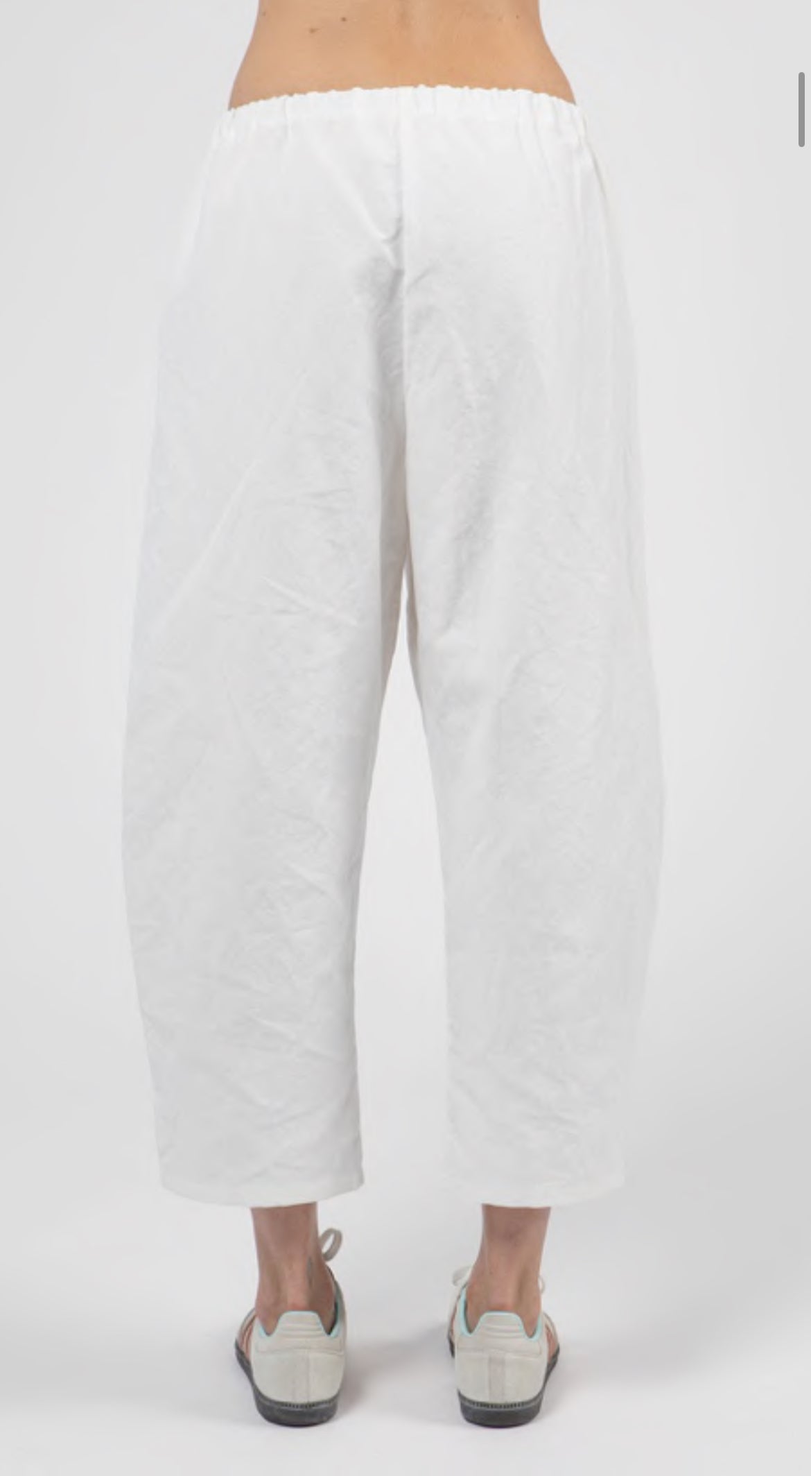 Apuntob Cotton Trousers in Pistachio Pinstripe - SKULPT Dublin