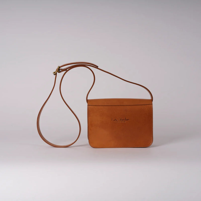 Kate Sheridan Acorn Pocket Lock Bag in Tan - SKULPT Dublin