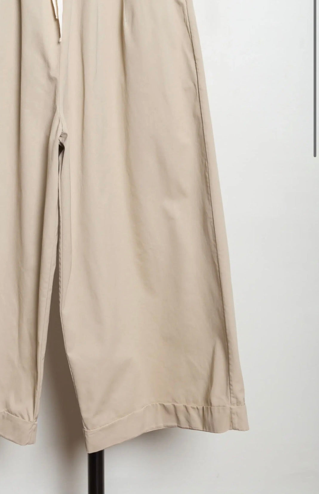 Nitto Palazzo Trouser in Sand - SKULPT Dublin
