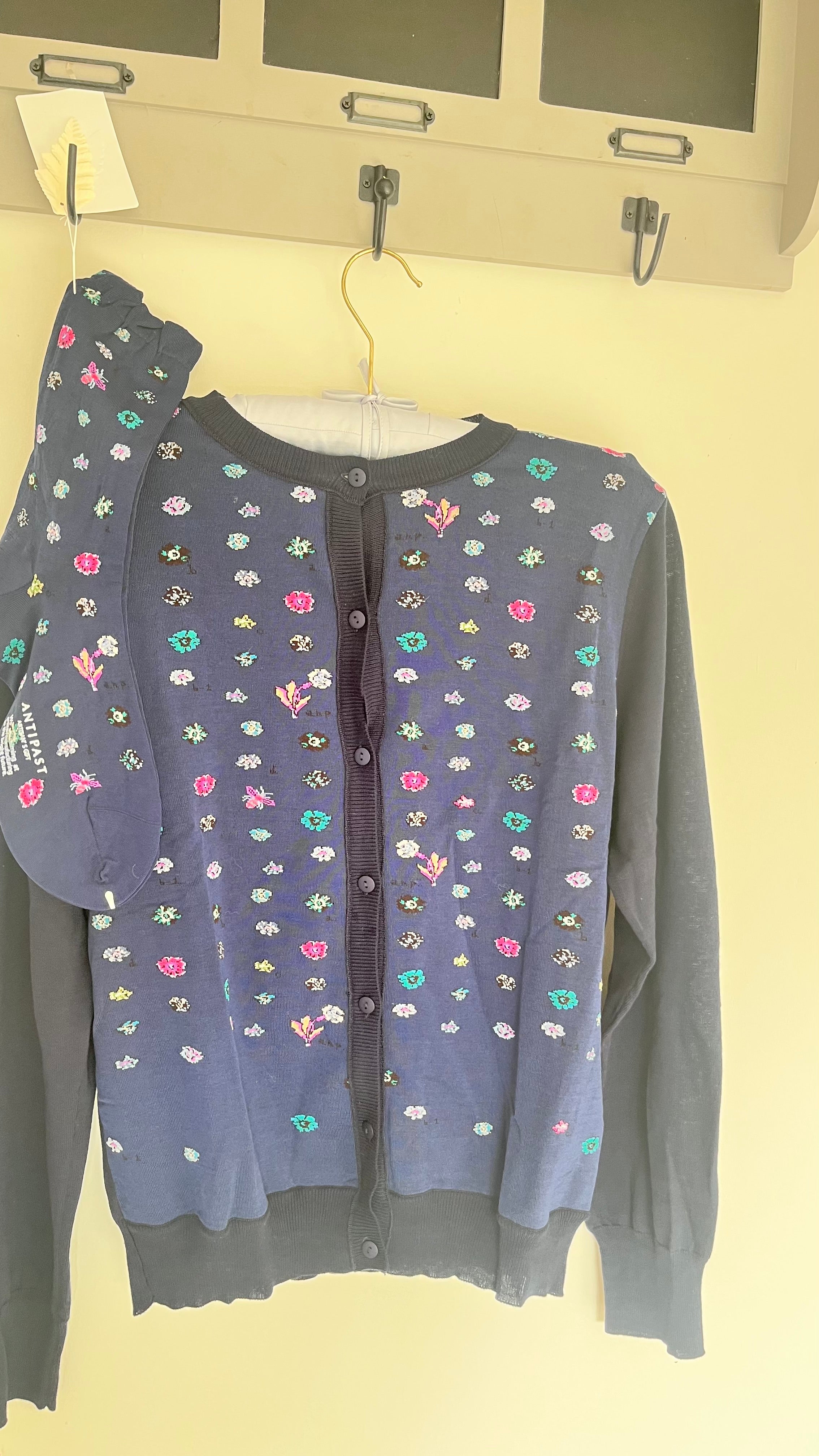 AntiPast Cardigan in Navy - SKULPT Dublin